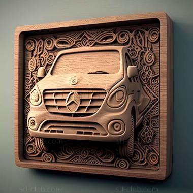 3D мадэль Mercedes Benz Citan (STL)